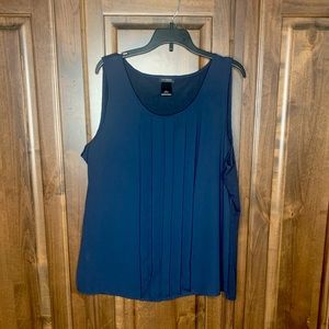 Ann Taylor Navy Blue Blouse